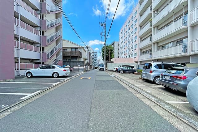 前面道路①