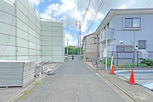 前面道路②