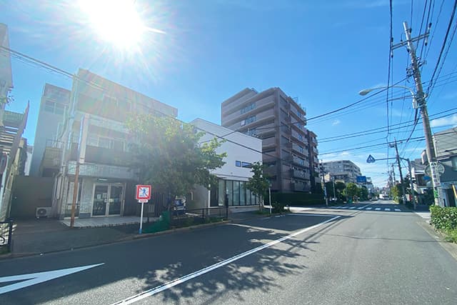 周辺道路①（三宿通り）