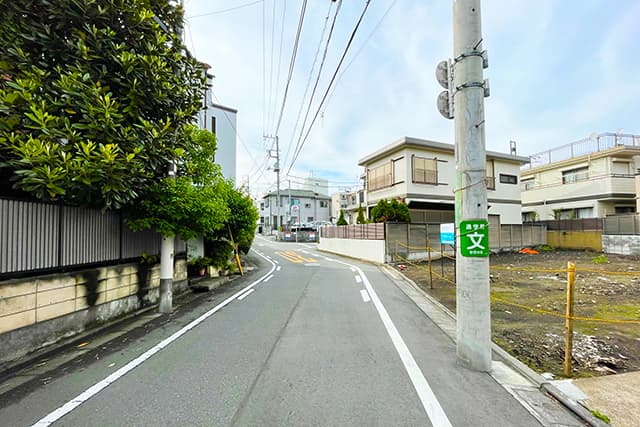 前面道路②