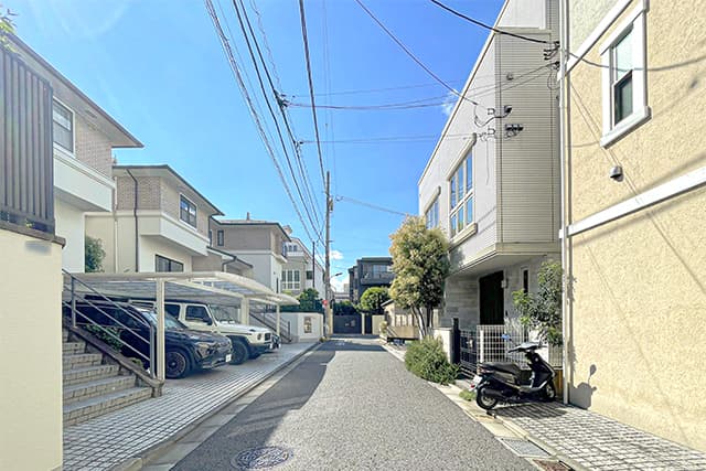 前面道路②