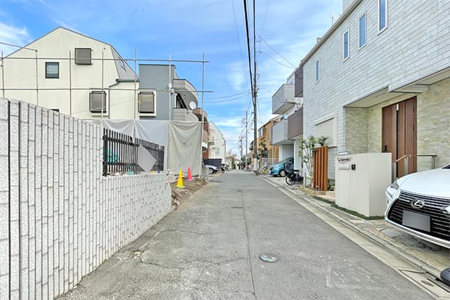 前面道路②