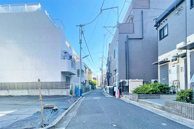 前面道路②