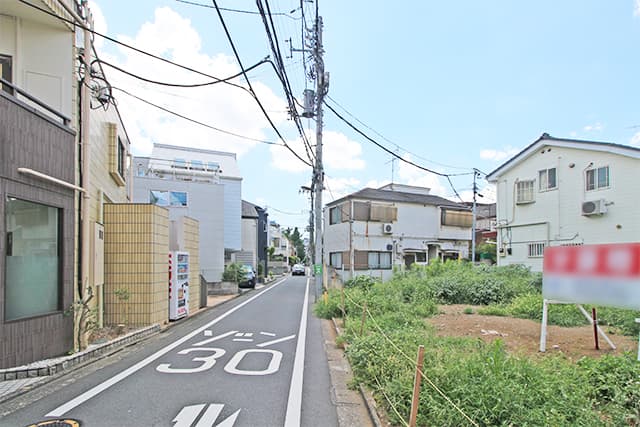前面道路