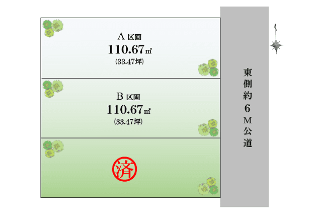 区画図