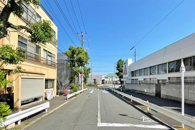 前面道路②
