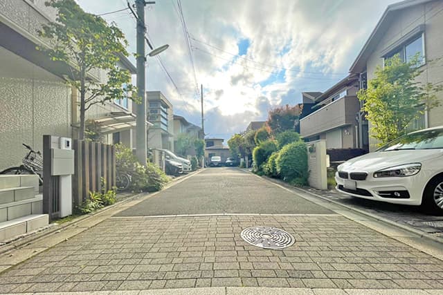 前面道路①