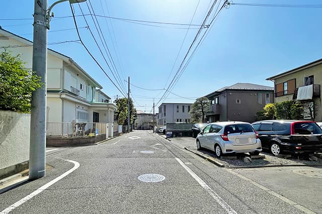 前面道路①