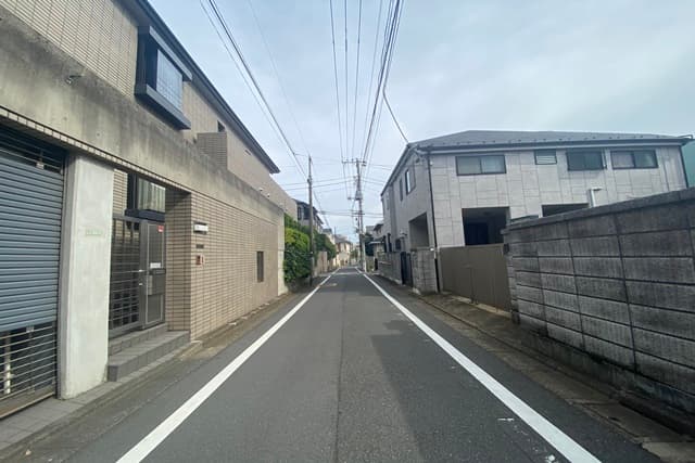 前面道路②