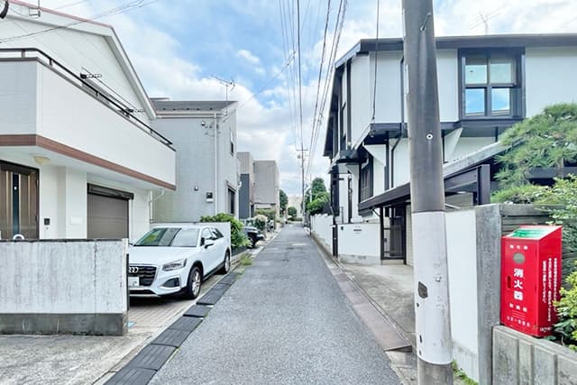 前面道路②