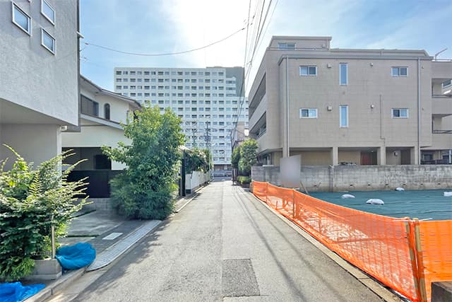 前面道路①