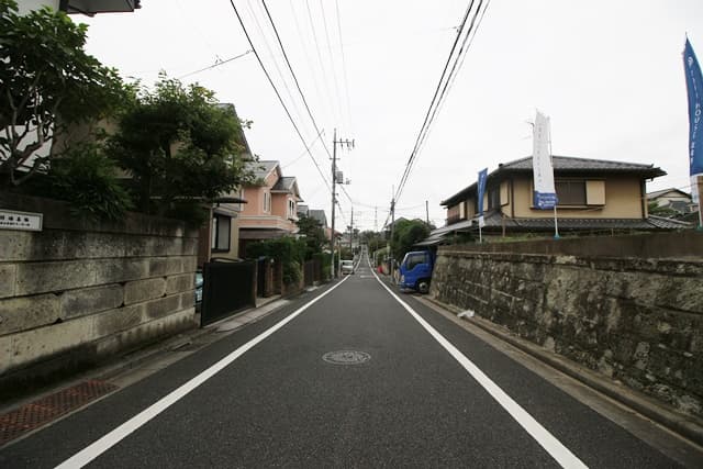 前面道路