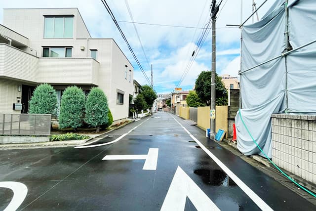 前面道路②