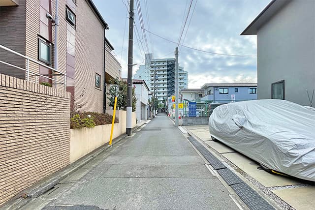 前面道路②