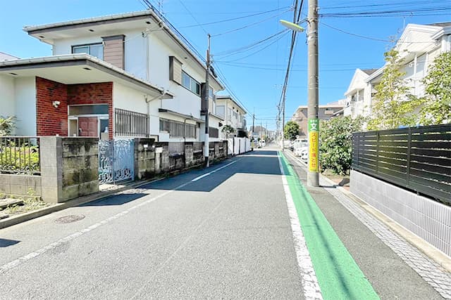 前面道路①