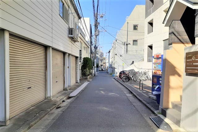前面道路①