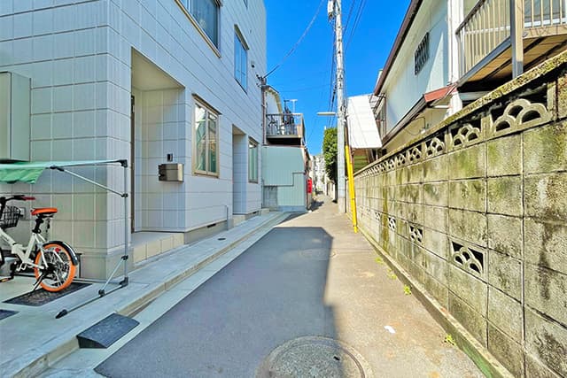 前面道路①