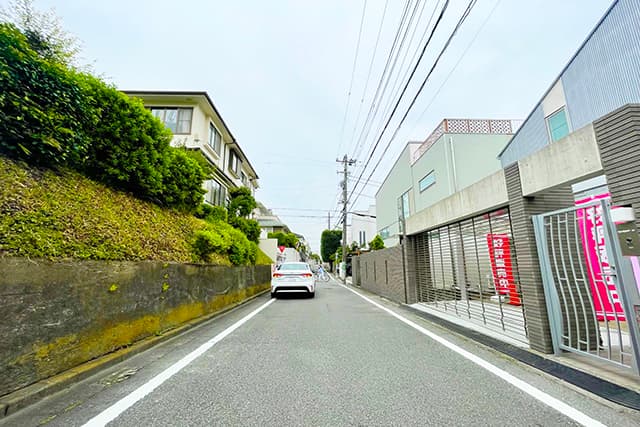 前面道路②