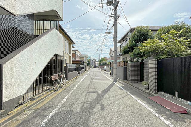 前面道路①