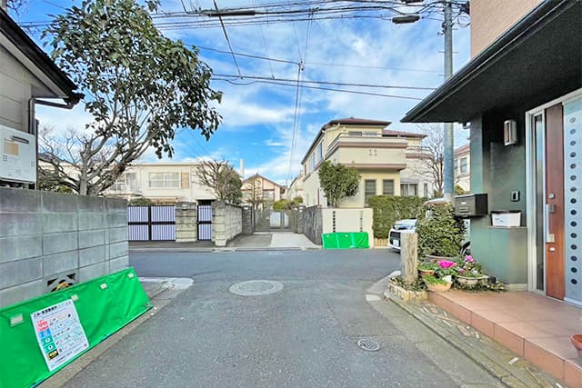 前面道路②