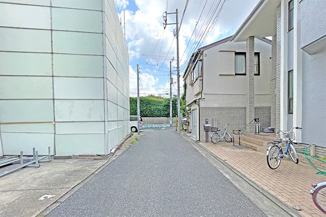 前面道路①