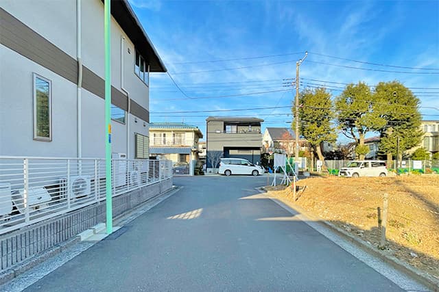 前面道路①