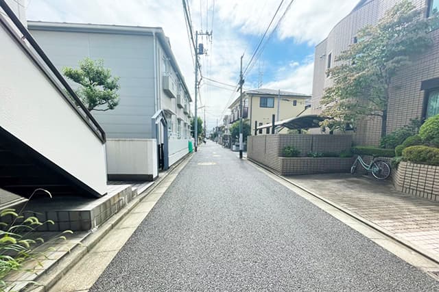 前面道路①