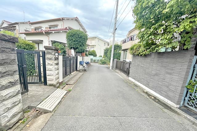 前面道路②