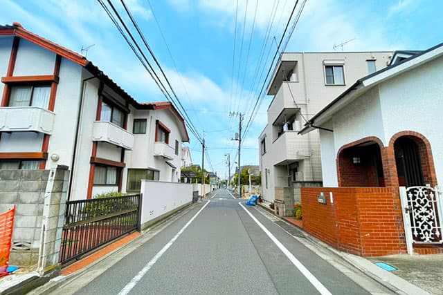 前面道路②
