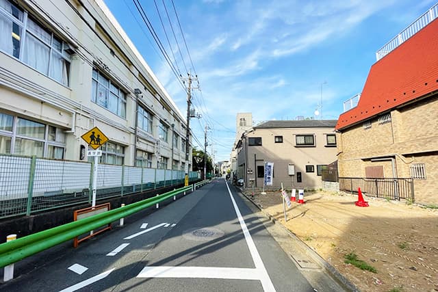 前面道路①