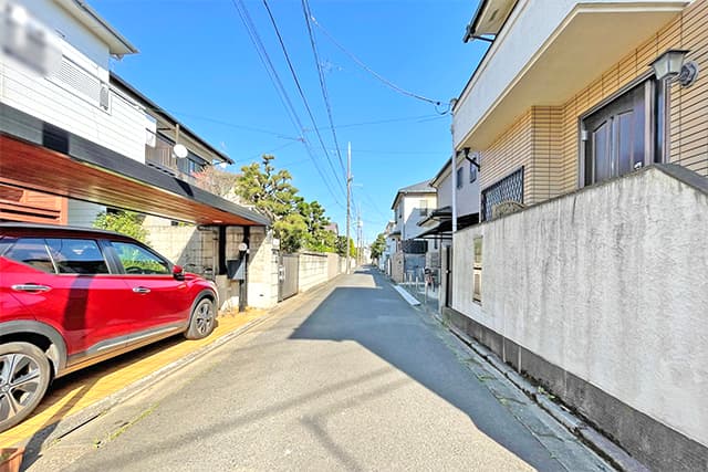 前面道路①