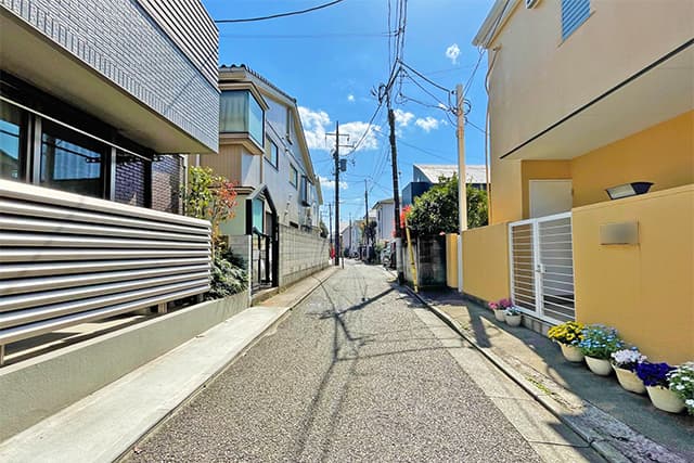 前面道路②