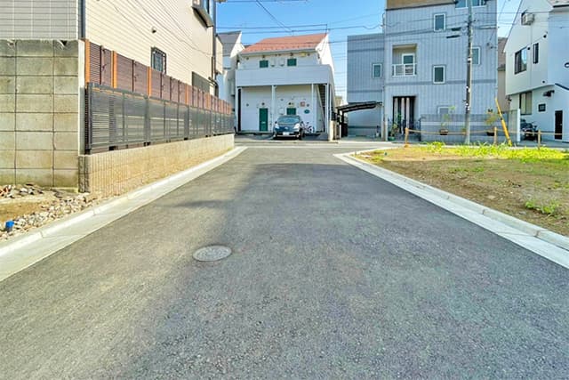 前面道路①