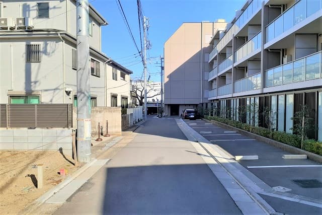 前面道路①