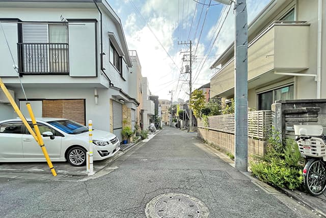 前面道路