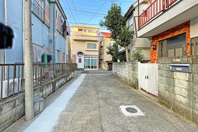 前面道路①