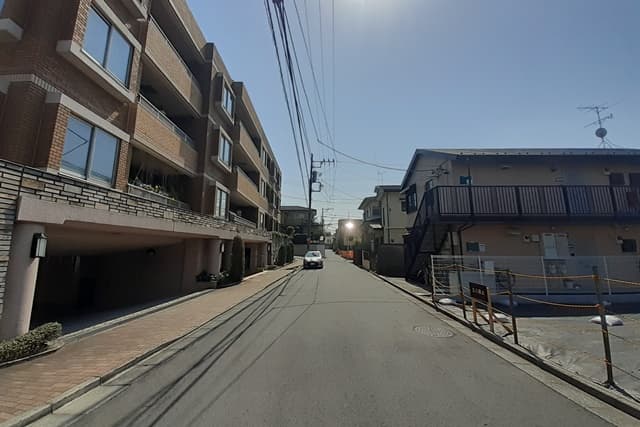前面道路②