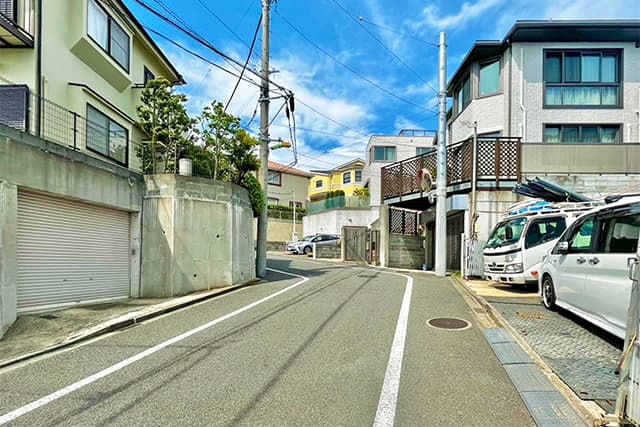前面道路②