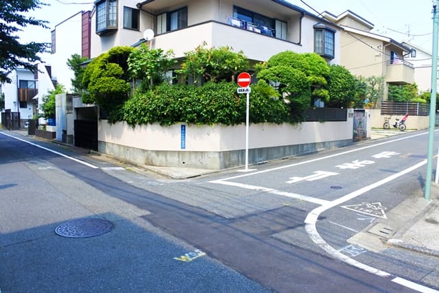 右折地点