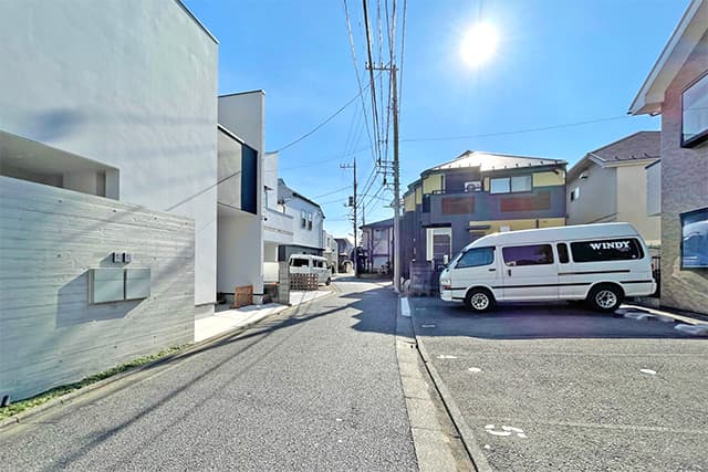 前面道路②