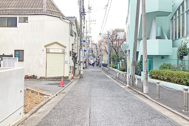 前面道路②