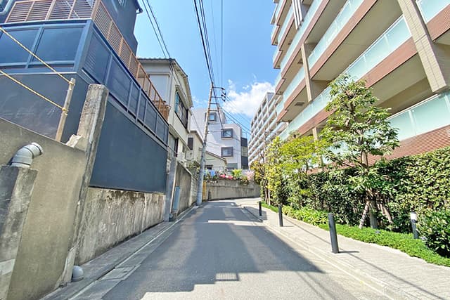 前面道路④