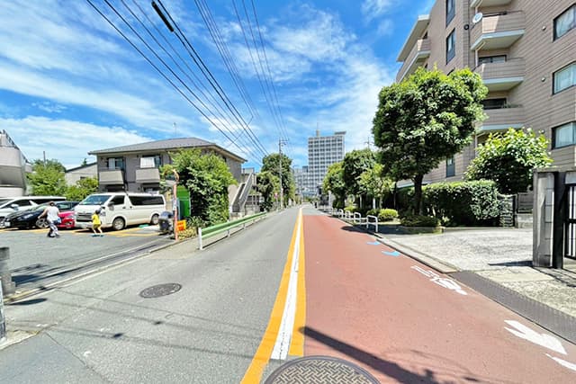 前面道路①