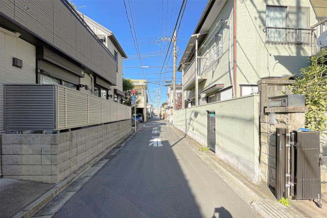 前面道路②