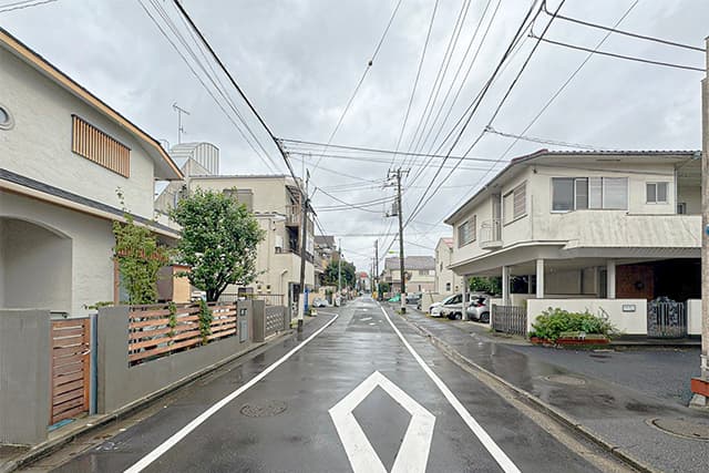 前面道路②