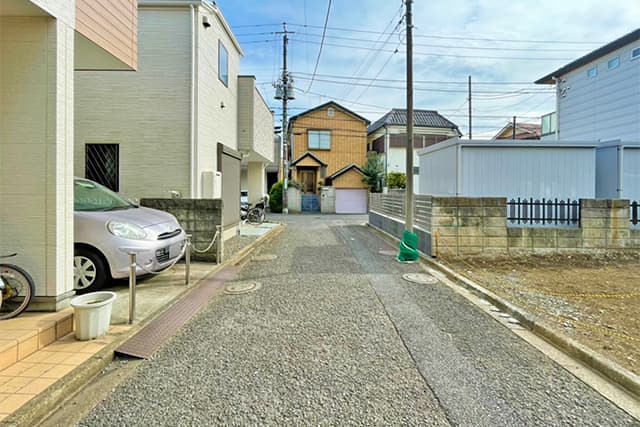 前面道路②