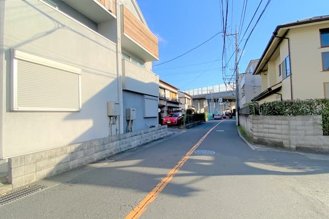 前面道路②
