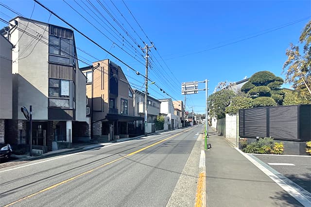 周辺道路②（城山通り）