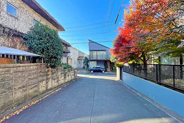 前面道路①