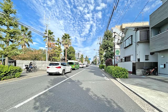 前面道路①（駒沢通り）